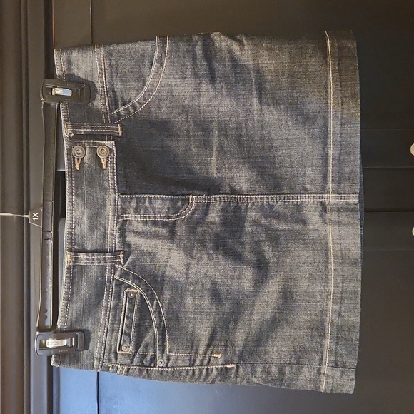 Ann Taylor LOFT SZ 6 Denim Mini Skirt - Picture 1 of 7